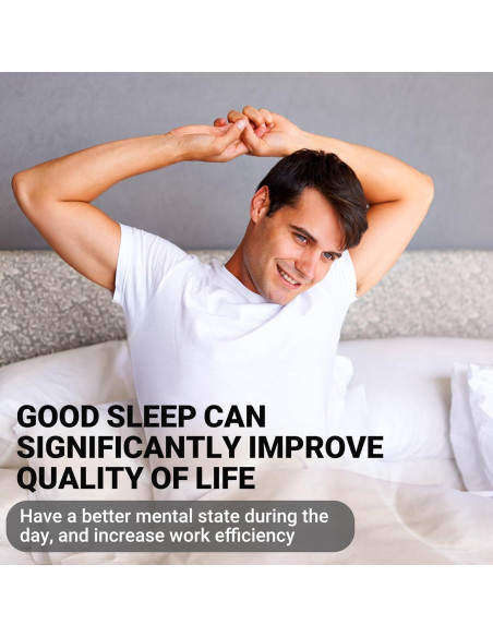 Correa para Barbilla Anti Ronquidos OHALEEP Ajustable Negro M