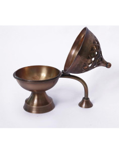 Horno de Carbón Antiguo BUYERWELL Dhooni 249g Difusor Aroma 2