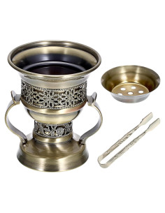 Soporte de Incienso Vintage JUXYES de Zinc 10.7x10.7cm