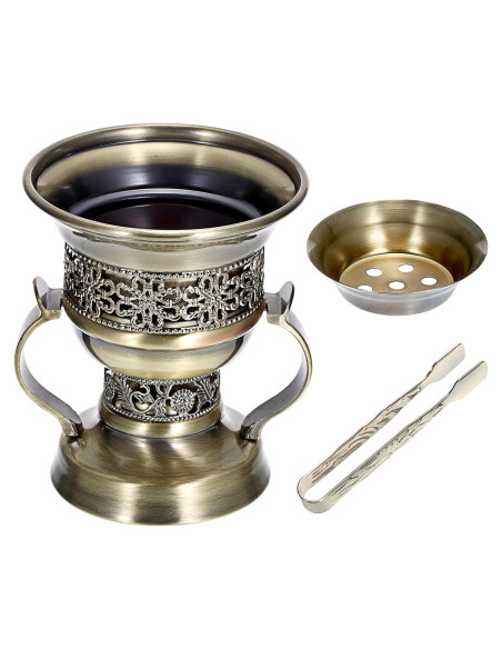 Soporte de Incienso Vintage JUXYES de Zinc 10.7x10.7cm