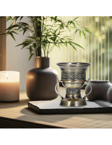 Soporte de Incienso Vintage JUXYES de Zinc 10.7x10.7cm