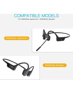 Cable de Carga USB Tucana 1.0 m para AfterShokz Aeropex y OpenRun 2