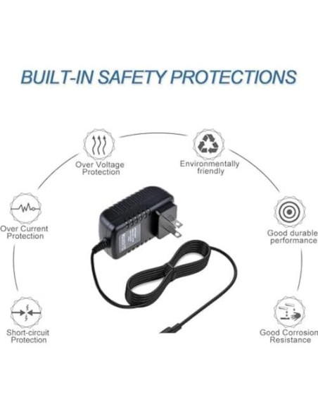 Adaptador de corriente 12V Jytyto para DIGIMATE NB-1001