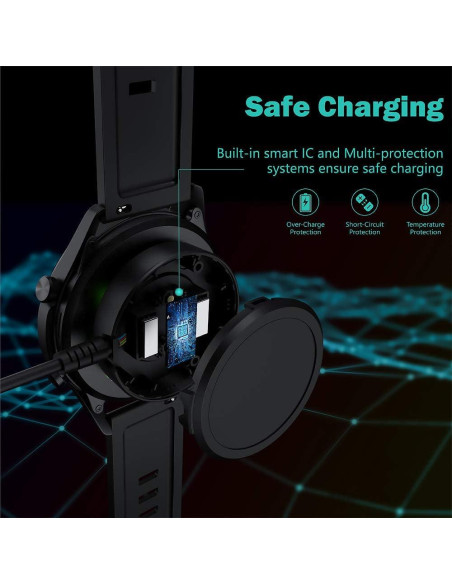 Cargador TUSITA USB para Huawei Watch GT, GT2, Honor Magic