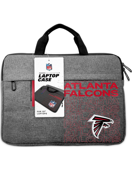 Funda para Laptop SOAR NFL 33 cm Atlanta Falcons Gris Carbón