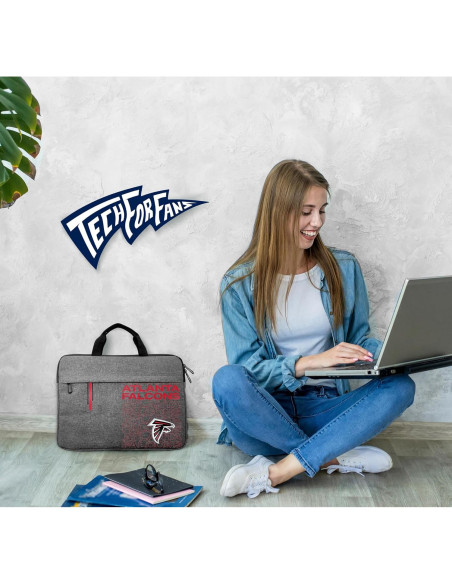 Funda para Laptop SOAR NFL 33 cm Atlanta Falcons Gris Carbón