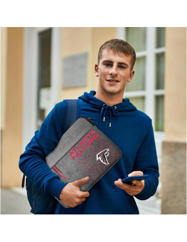 Funda para Laptop SOAR NFL 33 cm Atlanta Falcons Gris Carbón