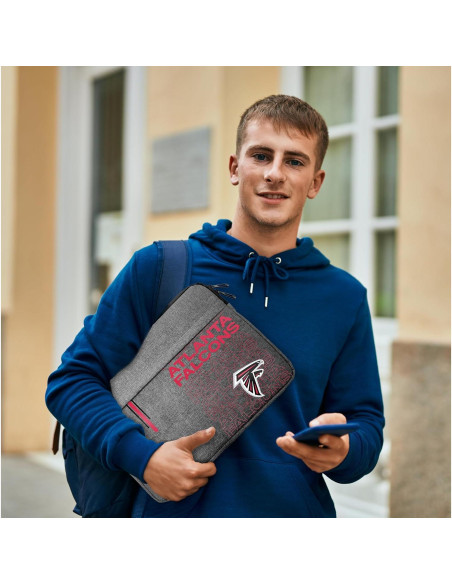 Funda para Laptop SOAR NFL 33 cm Atlanta Falcons Gris Carbón