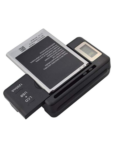 Cargador de Batería Universal LCD RIJER Y-108 para Móviles