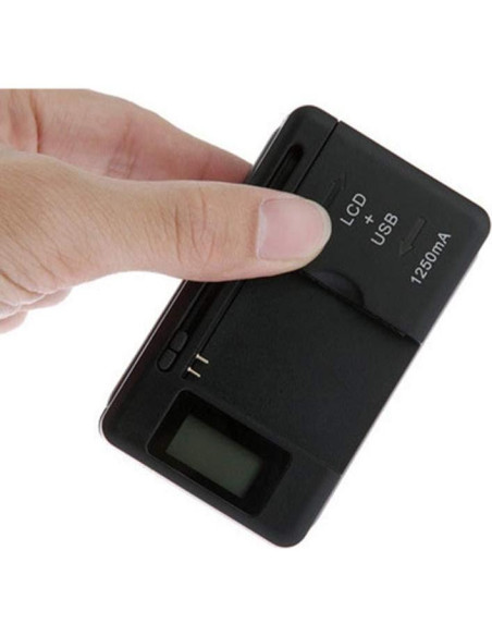 Cargador de Batería Universal LCD RIJER Y-108 para Móviles