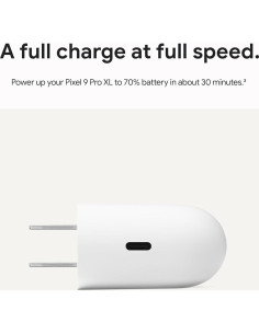 Cargador USB-C 45W Google - Carga Rápida para Pixel 2