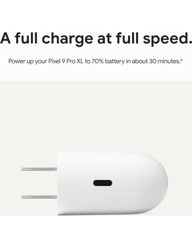 Cargador USB-C 45W Google - Carga Rápida para Pixel