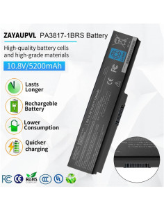 Batería PA3817U-1BRS ZAYAUPVL para Toshiba 10.8V 5200mAh 2