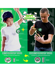 Yoyo S2 Profesional Doble Función para Niños 8-12 Años 2
