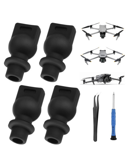 Kit 4 Bolas Amortiguadoras Gimbal Dedoda para DJI Avata 2/Mavic 3