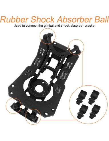 Kit 4 Bolas Amortiguadoras Gimbal Dedoda para DJI Avata 2/Mavic 3