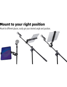 Soporte de Tablet de Aluminio FPN para Bicicleta y Cochecito 2