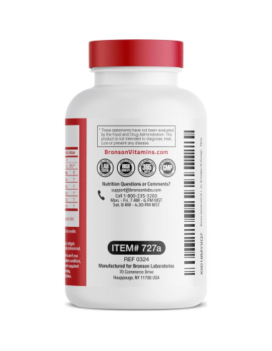 Aceite de Kril Antártico Bronson 1000 mg Omega-3 EPA DHA 60 Cápsulas