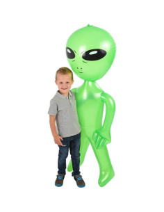 Inflable Jumbo Alienígena Novelty 121.9 cm Colores Asortidos 2