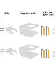 Soporte de Pared para Sable de Luz Claro YYST - 2 Piezas 2