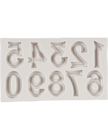 Molde de Silicona FCKEMLDS Set de 4 para Pasteles y Fondant