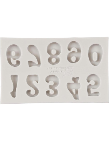 Molde de Silicona FCKEMLDS Set de 4 para Pasteles y Fondant