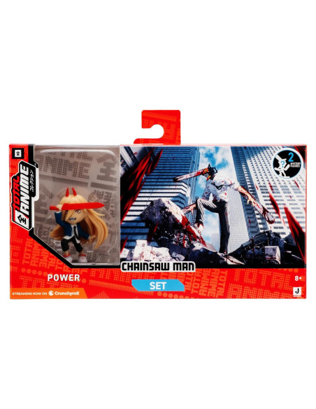 Figuras Chibi Total Anime Chainsaw Man - Paquete de 3