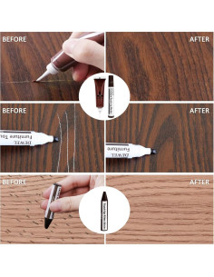 Kit de Reparación de Muebles de Madera DEWEL 42 Piezas 2