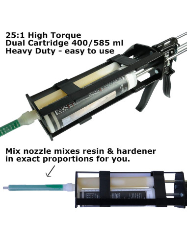 Kit de Reparación de Pared FastFix - Fibra de Carbono 30.48 m