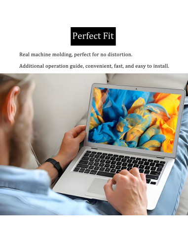 Paquete de 2 Protectores de Pantalla Antirreflejo i-Tensodo 15.6"