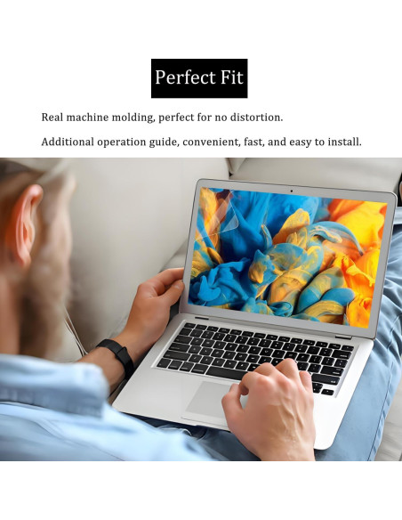 Paquete de 2 Protectores de Pantalla Antirreflejo i-Tensodo 15.6"