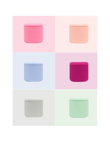 Kit de Viaje NUSO de Silicona Recargable Rosa 100ml