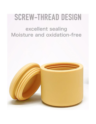 Kit de Viaje NUSO de Silicona Recargable Rosa 100ml