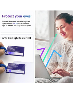Protector de Pantalla Anti Luz Azul 17" Peslv 16:10 - 3 Pcs 2