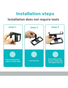 Soporte Ajustable para Controlador de Drone y Tableta HENWAFX 4.7-12.9" 2