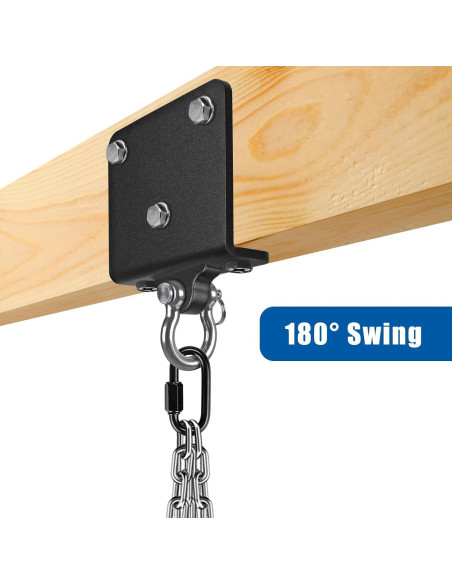 Soporte para bolsa de boxeo Dolibest, rotación 180, 454 kg