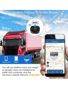 Rastreador GPS Winnes TK905B 4G LTE Magnético 10000mAh 2