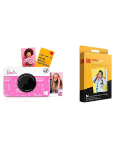 Cámara Digital Instantánea Barbie x Kodak Printomatic 5MP