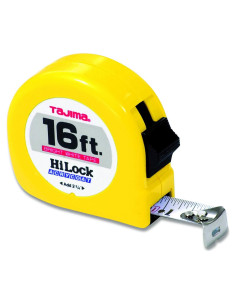 Cinta Métrica Tajima HL-16BW 4.88m x 2.54cm ABS Duradera