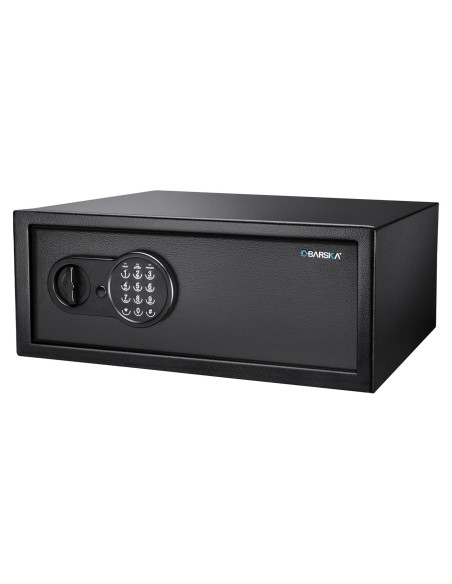 Caja Fuerte Digital Barska 1.2 Pies Cúbicos Acero Negro