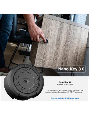 Caja Fuerte Biométrica VAULTEK NV20i Compacta con WiFi