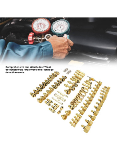 Kit de Detección de Fugas de Aire Acondicionado D-Lumina 78 Piezas