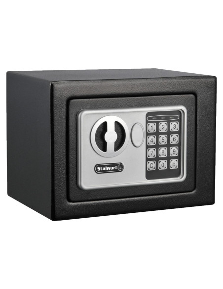 Caja Fuerte Digital Stalwart - Acero Compacta 22.86x17.14cm