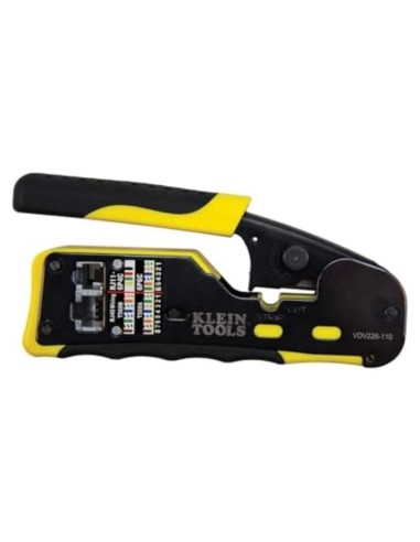 Crimpadora Modular Klein Tools VDV226-110 para RJ11/RJ45