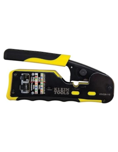Crimpadora Modular Klein Tools VDV226-110 para RJ11/RJ45