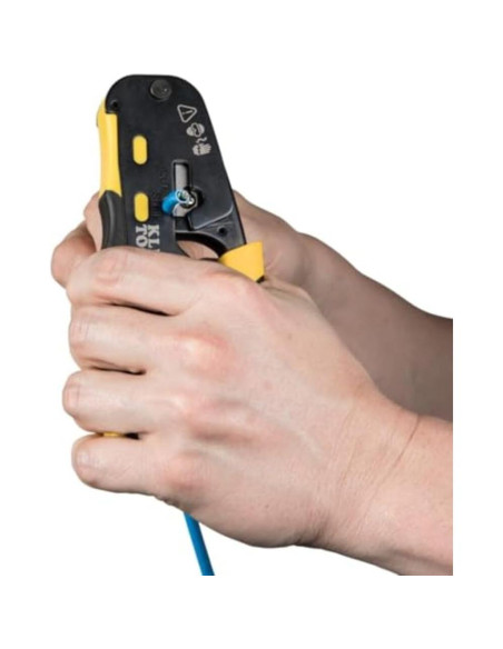 Crimpadora Modular Klein Tools VDV226-110 para RJ11/RJ45
