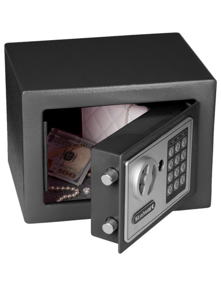 Caja Fuerte Digital Stalwart - Acero Compacta 22.86x17.14cm