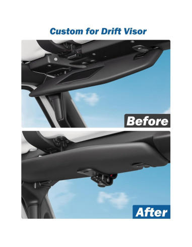 Clip Universal para Visera Solar JOYTUTUS A1916-04430-BK