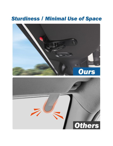 Clip Universal para Visera Solar JOYTUTUS A1916-04430-BK