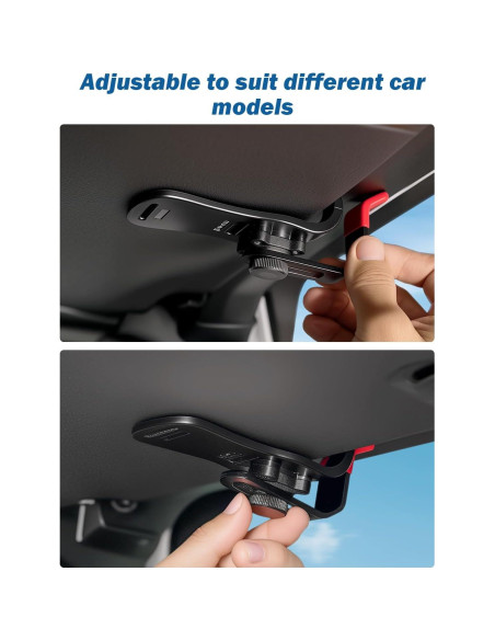 Clip Universal para Visera Solar JOYTUTUS A1916-04430-BK